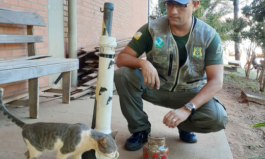 Eder Jofre é o idealizador do projeto voluntário desenvolvido há seis meses no Naturatins