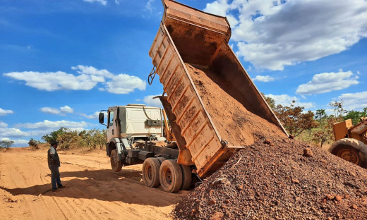Na rodovia TO-348, foram recuperados 70 km do trecho entre Abreulândia e a rodovia TO-342