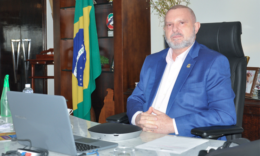 Governador Mauro Carlesse ressalta que com o equilíbrio fiscal, o Estado resgatou a credibilidade com os  investidores, instituições financeiras e Governo Federal 