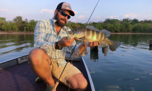 Pescadores estiveram no lago da UHE Peixe Angical