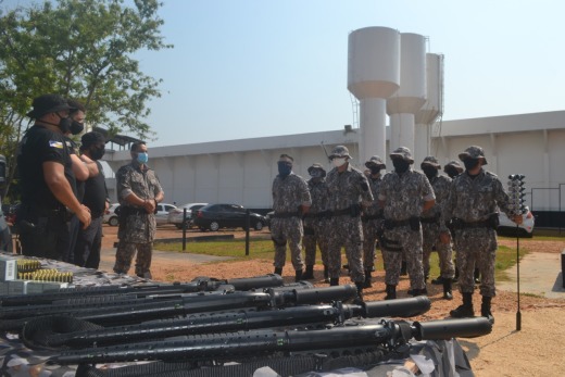 Grupo foi criado há um ano, de forma regulamentada e com curso de formação e aparelhamento Grupo foi criado há um ano, de forma regulamentada e com curso de formação e aparelhamento