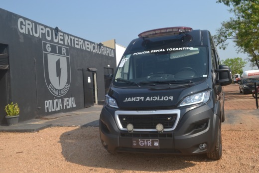 Entrega ocorreu na base do GIR em Palmas Entrega ocorreu na base do GIR em Palmas