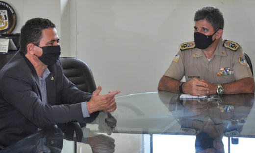 Representantes da PM e da Justiça Eleitoral alinham ações de segurança para eleições municipais Representantes da PM e da Justiça Eleitoral alinham ações de segurança para eleições municipais