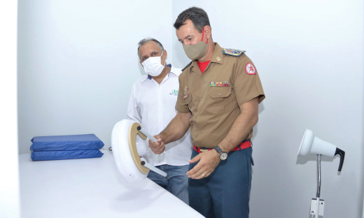Espaço vai atender militares do Corpo de Bombeiros e da Polícia Militar