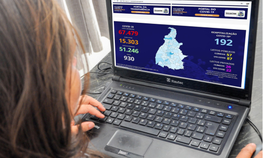 Portal reúne dados de saúde, legislação, gastos públicos e demais informações sobre às ações de controle da pandemia