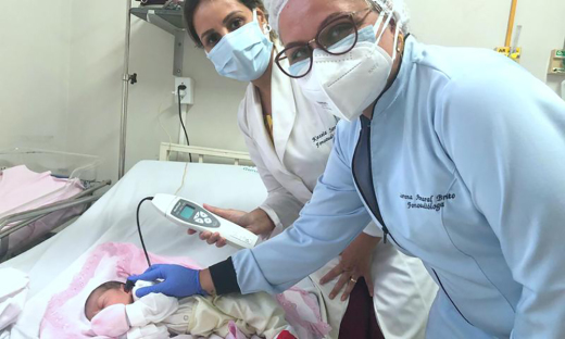  Teste da orelhinha foi implantado nesta semana