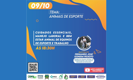Palestra de abertura desta sexta, 9