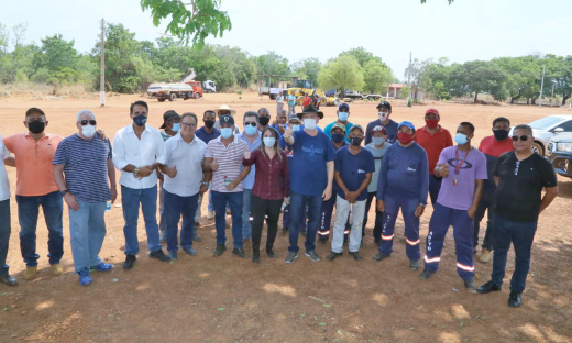 O governador Mauro Carlesse anunciou o início das obras de pavimentação asfáltica da Rodovia TO-365, no entroncamento que liga a BR-153 de Gurupi ao Trevo da Praia e ao Acesso à Balsa O governador Mauro Carlesse anunciou o início das obras de pavimentação asfáltica da Rodovia TO-365, no entroncamento que liga a BR-153 de Gurupi ao Trevo da Praia e ao Acesso à Balsa