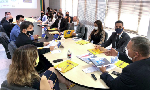 Representantes das federações conheceram todo o funcionamento da Sala de Suporte Empresarial Representantes das federações conheceram todo o funcionamento da Sala de Suporte Empresarial