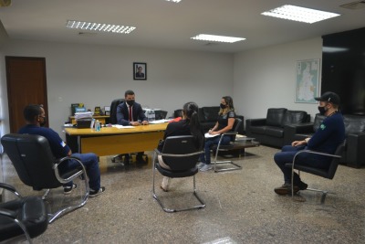 Juntamente com a Assoeto, o secretário Heber Fidelis tratou sobre interesses e demandas da categoria Juntamente com a Assoeto, o secretário Heber Fidelis tratou sobre interesses e demandas da categoria