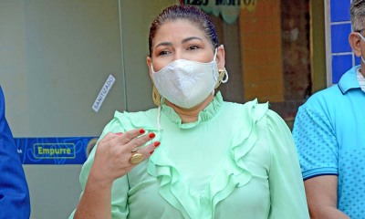 Foto 02 Secretária de Educação, Adriana Aguiar, afirma que planejamento visa garantir o retorno seguro das atividades tanto para os estudantes quanto funcionários das instituições