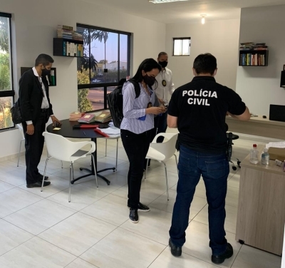 Operação Bricklayer da Polícia Civil mirou a sonegação fiscal em empresa no Distrito de Luzimangues