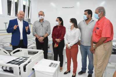 4_400.jpg Governador Mauro Carlesse entregou, nesta sexta-feira, 30, os primeiros 25 leitos clínicos do Hospital Geral de Gurupi
