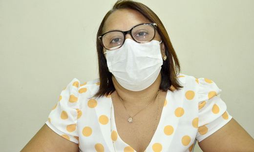 Roberia Fernandes de Lima Santos é responsável pela captação de doadores Hemocentro