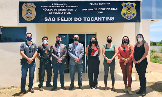 Entrega dos núcleos tornou-se possível após a SSP-TO celebrar um Acordo de Cooperação Técnica com a Prefeitura Municipal de São Félix