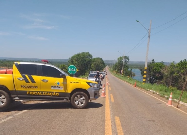 Detran-TO garante segurança em obras de nova ponte 