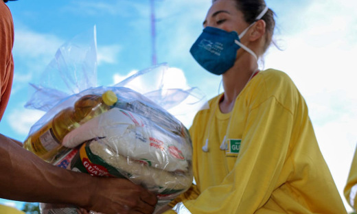 Cerca de 450 mil famílias já foram atendidas pelo Governo do Tocantins com a entrega de cestas