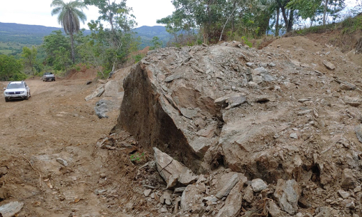 TO-239, entre Presidente Kennedy e Itaporã recebe obras de desobstrução  do trecho