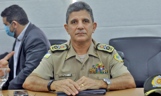 Comandante-geral da Polícia Militar, Coronel Jaizon Veras, citou as ações preventivas ao novo Coronavírus nos 139 municípios tocantinenses