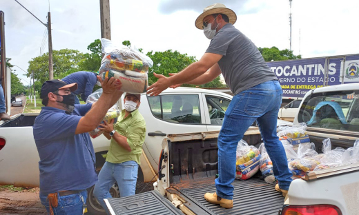 Nesse primeiro dia, 466 famílias rurais do município de Araguatins foram beneficiadas