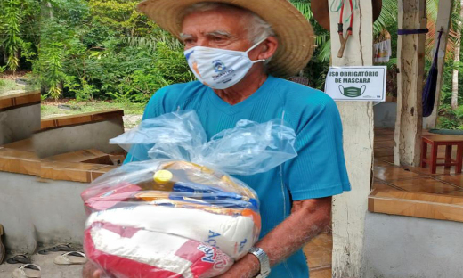 Força Tarefa do Governo do Tocantins entrega mais de 400 cestas básicas a famílias de assentamentos de Araguatins 