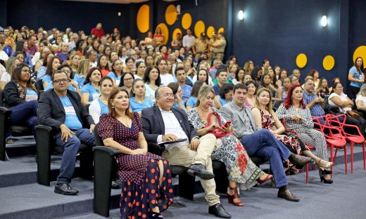 Em 2019, a Seduc reuniu, em Palmas, 500 educadores, entre diretores das 449 escolas estaduais e técnicos da pasta