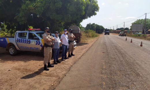 Operação com apoio da PMTO no município de Tocantinópolis