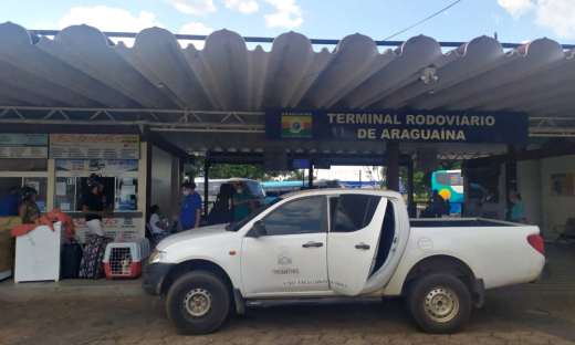 Averiguação da situação do terminal rodoviário do município de Araguaína