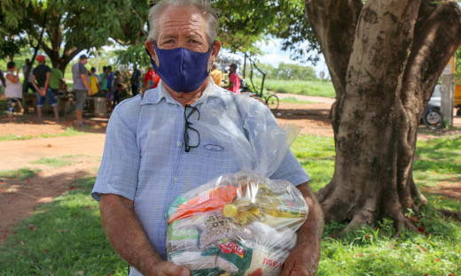 Mais de 470 mil famílias já foram atendidas pelo Governo do Tocantins com a entrega de cestas básicas
