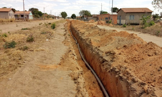  Foram investidos aproximadamente R$ 3 milhões em obras de infraestrutura do saneamento básico