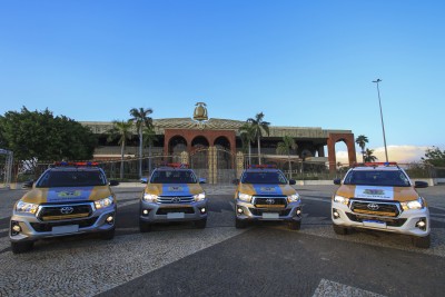 Novas viaturas da equipe de Fiscalização de Trânsito do Detran/TO - Felix Carneiro/Governo do Tocantins