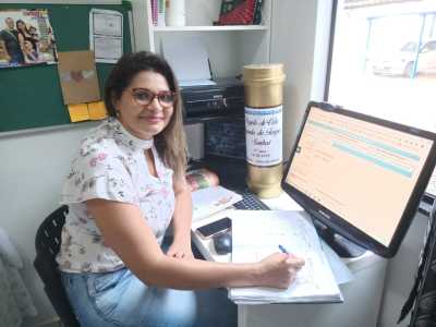 Foto 01 Professora Normacelia disse que o foco foi ajudar os estudantes a terem uma rotina de estudos