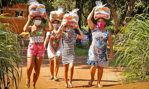 Governo do Tocantins já atendeu cerca de 600 milfamílias com a entrega de cestas básicas durante a pandemia