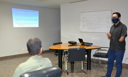 O coordenador Estadual do Sipia, Allen Monteiro, explicou sobre a implantação do Sistema para monitoramento de denúncias e casos no Tocantins