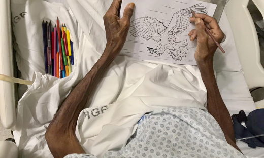  Desenhos amenizam a  rotina de pacientes internados no Hospital Geral de Palmas