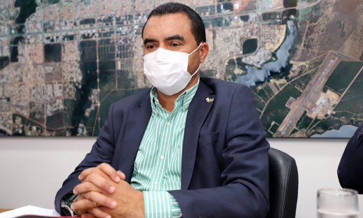 Vice-governador Wanderlei Barbosa participa de reunião com governadores e ministro da Saúde