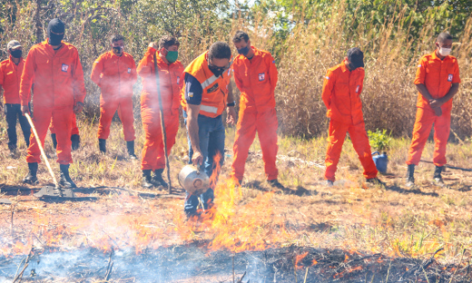 Formação de brigadistas para combate a incêndio deverá atender critérios da Defesa Civil Estadual