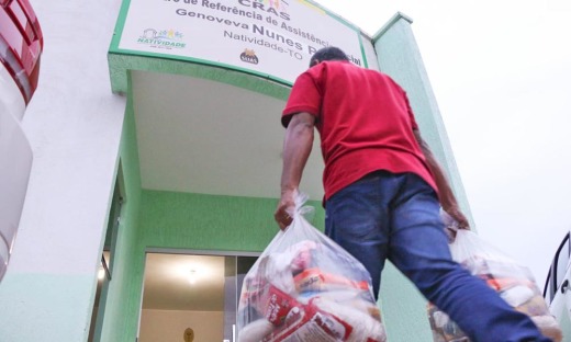 A ação já entregou 600 mil cestas básicas nos 139 municípios 
