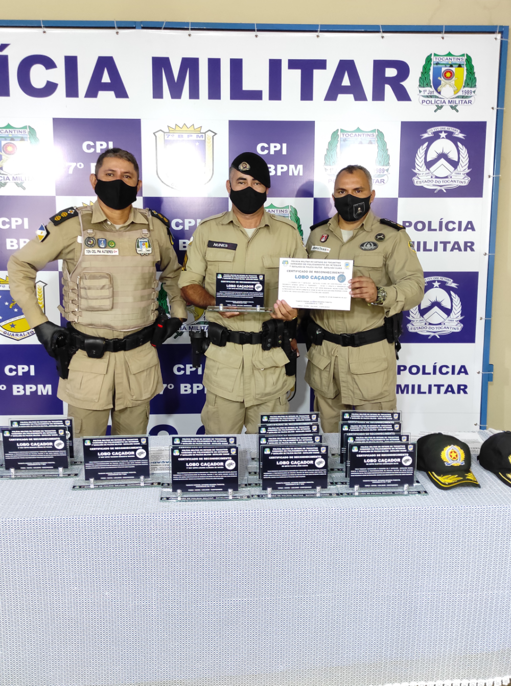 Policiais Militares Do 7 Bpm Destaques De 2020 Sao Homenageados Em Guarai Noticias Policia Militar Do Estado Do Tocantins