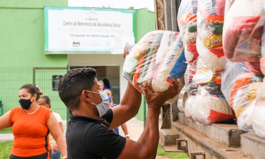 Cerca de 5 mil famílias serão beneficiadas em mais uma etapa de entrega de cestas básicas