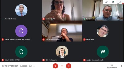 A reunião foi realizada por videoconferência nesta quarta-feira (03)