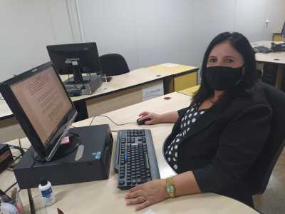 Foto 2 - Chirleide Gurgel.jpeg A presidente da Comissão de Sindicância acredita que as mulheres tem espírito mais colaborativo