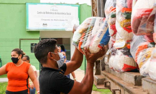 Nesta semana, Governo do Tocantins entrega 3.250 cestas básicas, em 16 municípios