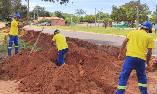As obras no município de Centenário estavam previstas no calendário de melhorias executadas pelo Governo do Tocantins