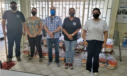 O Governo do Tocantins entregou cestas básicas, destinadas ao público atendido pela Secretaria de Estado da Cidadania e Justiça, em Gurupi