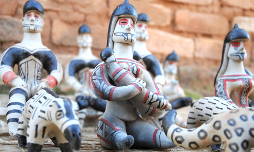 Bonecas de cerâmica Karajá foram declaradas patrimônio cultural em 2012