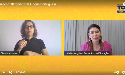 Secretária Adriana Aguiar reforça a importância da olimpíada para alunos e professores