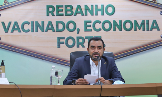 Vice-governador, Wanderlei Barbosa, destacou que o Tocantins não registra um caso de infecção por febre aftosa há 24 anos