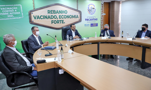 Governo do Tocantins e Adapec lançam 1ª etapa da campanha de vacinação contra a febre aftosa no Estado