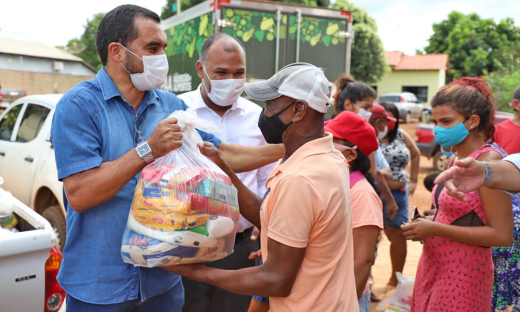 Os kits de alimentos foram entregues no distrito de Buritirana, PA Entre Rios, PA Veredão, PA dos Agricultores Palmense, Serra do Taquaruçu e PA Sítio